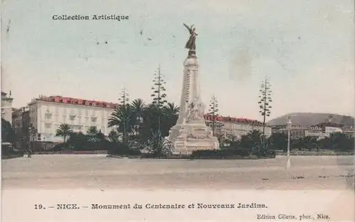Frankreich - Frankreich - Nice Nizza - Monument du Centenaire - ca. 1925