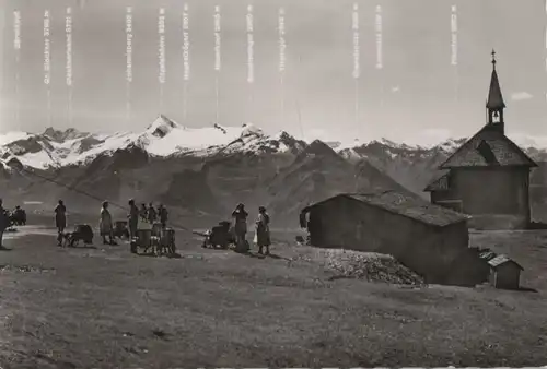 Österreich - Österreich - Großglockner - Schmittenhöhe mit Glocknergruppe - ca. 1965