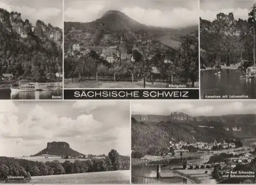 Sächsische Schweiz - 1972u.a. Lilienstein - 1972