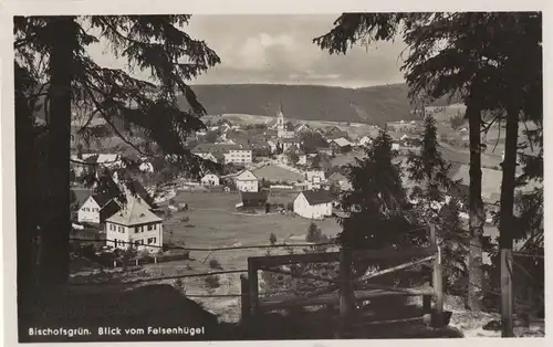 Bischofsgrün - Blick vom Felsenhügel