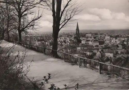 Freiburg - Blick vom Schloßberg - ca. 1965