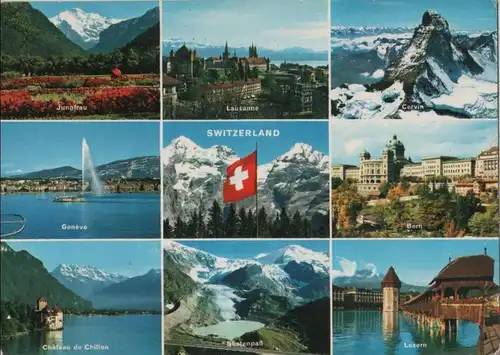 Schweiz - Schweiz - Schweiz - u.a. Cervin - 1968