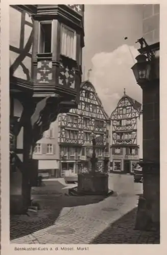 Bernkastel-Kues - Der Markt - 1950