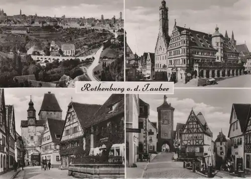 Rothenburg - 4 Bilder