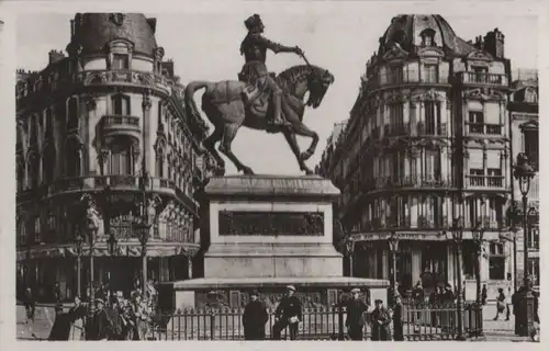 Frankreich - Frankreich - Orleans - Place du Martroi - ca. 1955