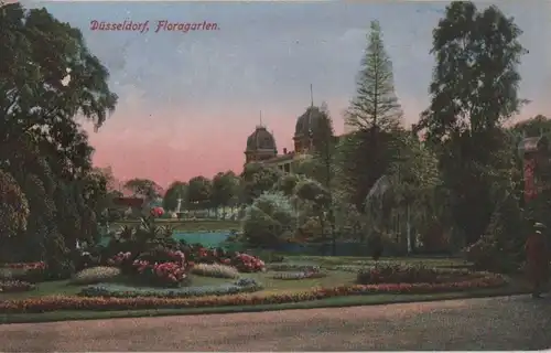 Düsseldorf - Floragarten - ca. 1925