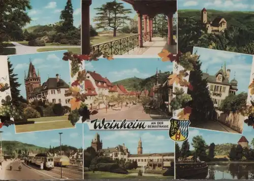 Weinheim - mit 9 Bildern - 1963