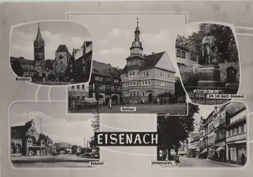 Eisenach - u.a. Nicolaitor - 1964