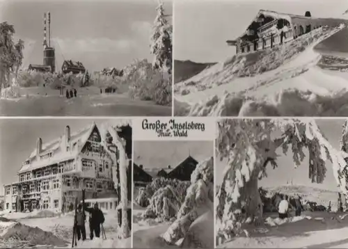 Inselsberg - im Winter - 1981