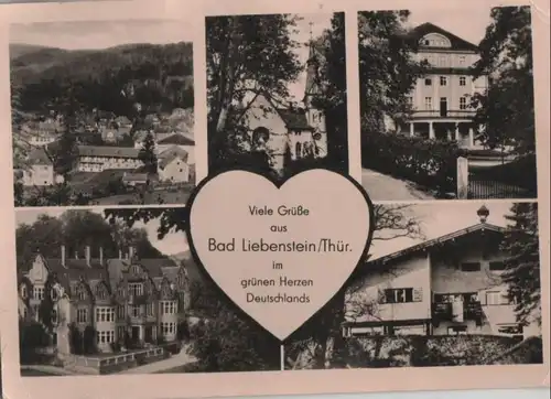 Bad Liebenstein - u.a. Heinrich-Mann-Sanatorium - 1959