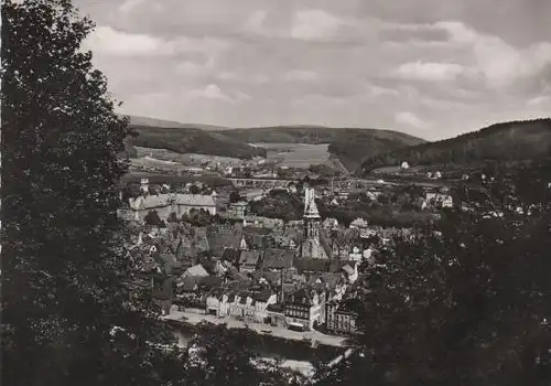 Hann. Münden - Blick auf die Stadt - 1954