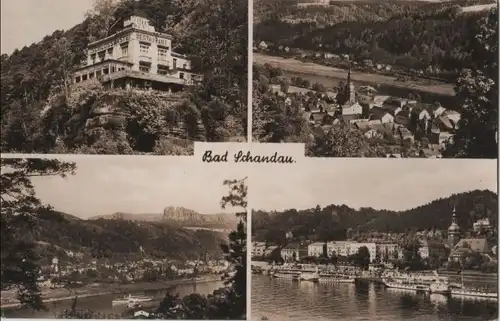 Bad Schandau - vier Bilder