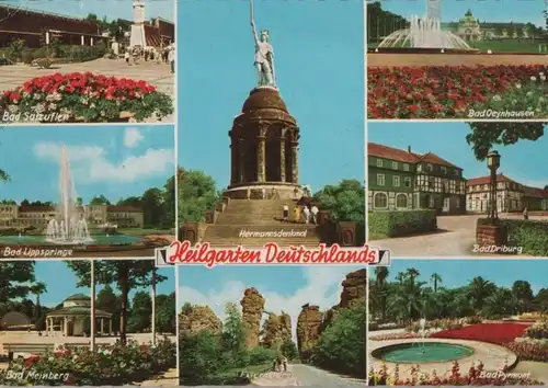 Hermannsdenkmal bei Hiddesen - Heilgarten Deutschlands - 1969