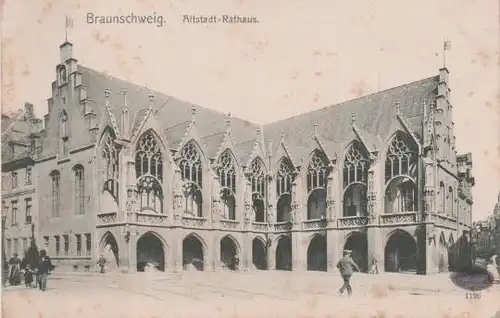 Braunschweig - Altstadt Rathaus - ca. 1925