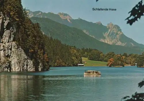 Königssee - mit Schlafender Hexe - 1984