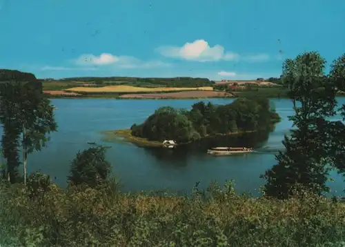 Malente - Gremsmühlen, Blick vom Holm - ca. 1985