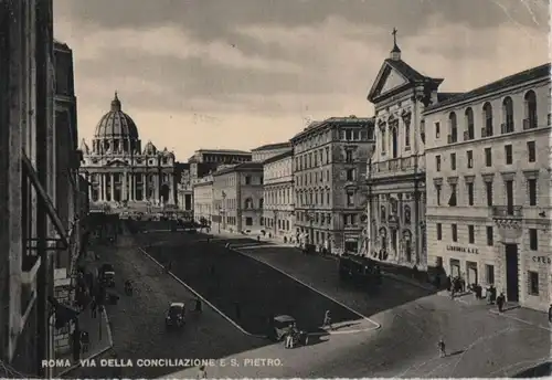 Italien - Italien - Rom - Roma - Via della Conciliazione E.S. Pietro - 1950