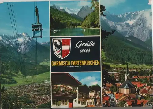 Garmisch-Partenkirchen - mit 4 Bildern - ca. 1975