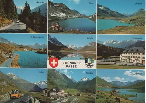 Schweiz - Schweiz - Graubünden - Bündner Pässe, u.a. Lukmanier - 1994