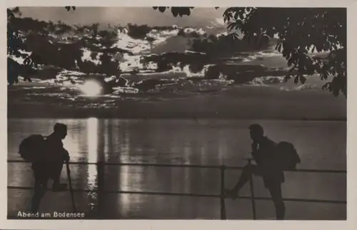Bodensee - Abend - ca. 1950
