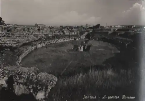 Italien - Italien - Syrakus - Syracusa - Anfiteatro Romano - ca. 1965