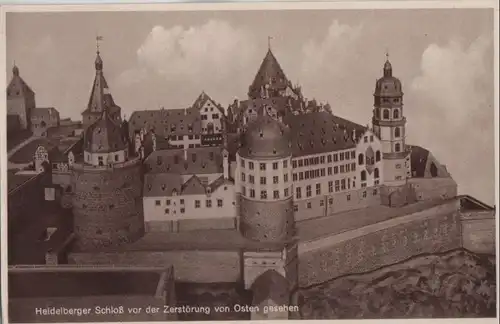 Heidelberg - Schloss, vor Zerstörung
