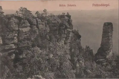 Sächsische Schweiz - Prebischkegel - 1908