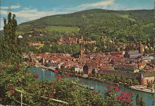 Heidelberg - Blick vom Philosophenweg - 1964