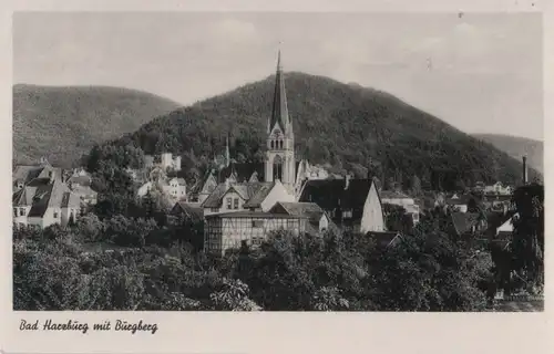 Bad Harzburg - mit Burgberg - ca. 1955