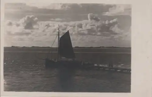 Segelschiff im See - 1932