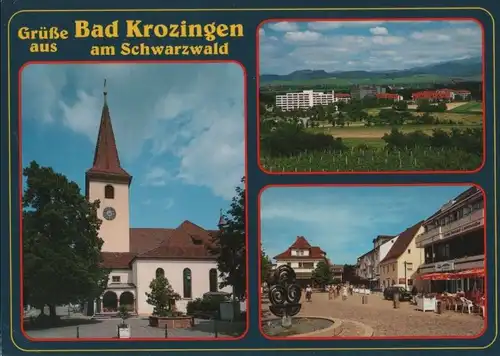 Bad Krozingen - 3 Teilbilder - ca. 1995