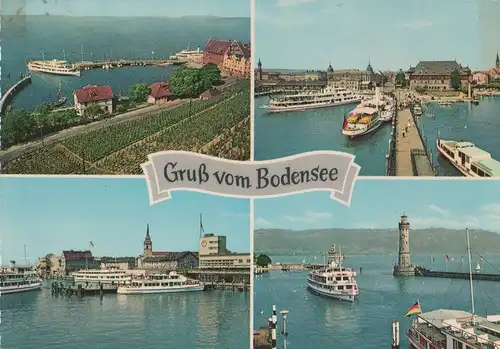 Bodensee - mit 4 Bildern - 1964