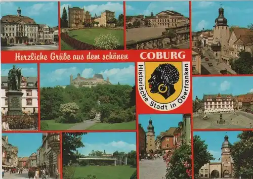 Coburg - mit 11 Bildern - ca. 1985