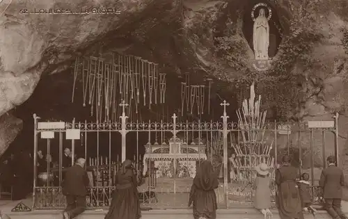 Frankreich - Lourdes - Frankreich - Grotte