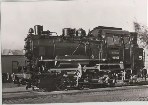 Dampflokomotive 89 008 stehend