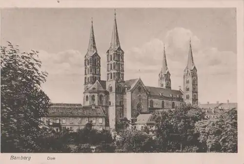 Bamberg - BHamberg - Dom - ca. 1955