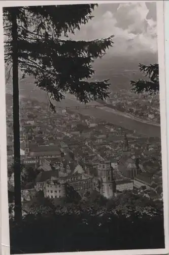 Heidelberg - Blick vom Rindenhäuschen - 1951