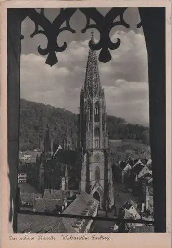 Freiburg - Das schöne Münster - ca. 1950