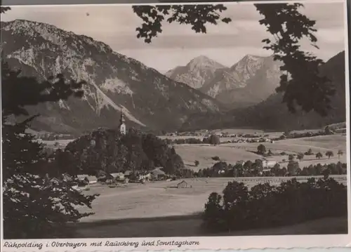 Ruhpolding - mit Rauschberg - 1954