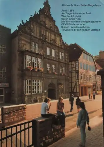 Hameln - Rattenfängerhaus - 1980