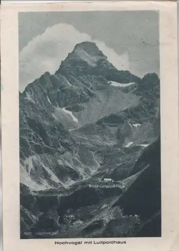 Hochvogel - mit Luitpoldhaus - 1952