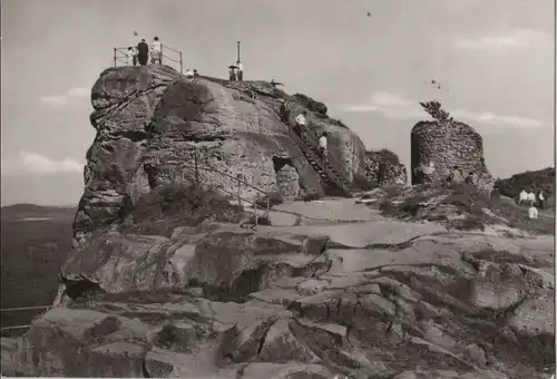 Blankenburg - Burgruine Regenstein - ca. 1975