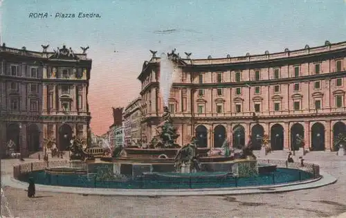 Italien - Italien - Rom Roma - Piazza Esedra - 1925