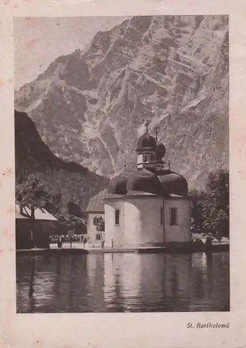 Schönau - St. Bartholomä - 1954