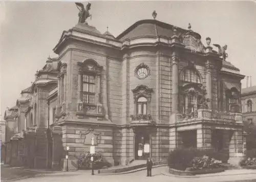 Böhmen und Mähren - Aussig - Stadttheater - ca. 1985