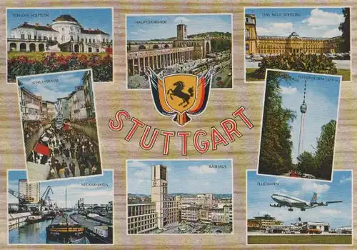 Stuttgart u.a. Neckarhafen - ca. 1975