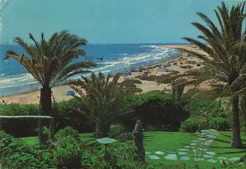 Spanien - Playa del Inglés - Spanien - Strandansicht