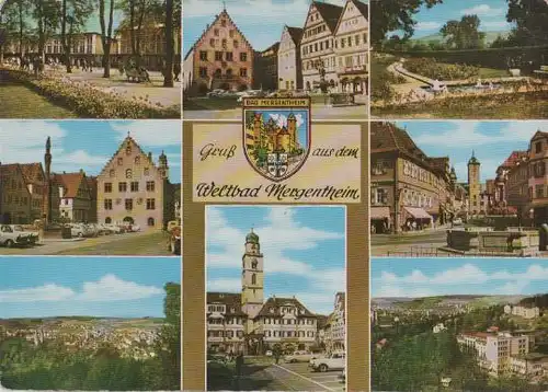 Gruß aus dem Weltbad Mergentheim - ca. 1975