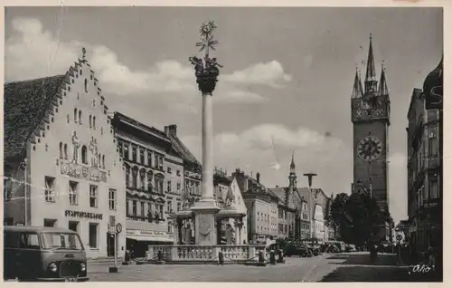 Straubing - Stadtplatz - 1957