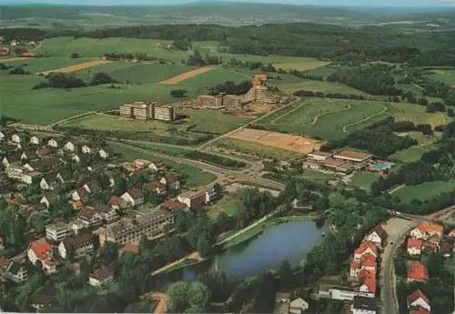 Horn-Bad Meinberg - Luftbild m. Parksee - 1984